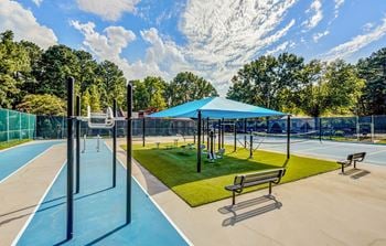 Outdoor gym arena